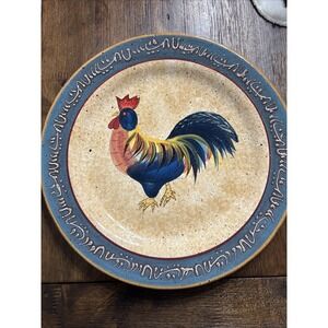 Noble Excellence ROOSTER CAFE 10 3/4" Dinner Plate